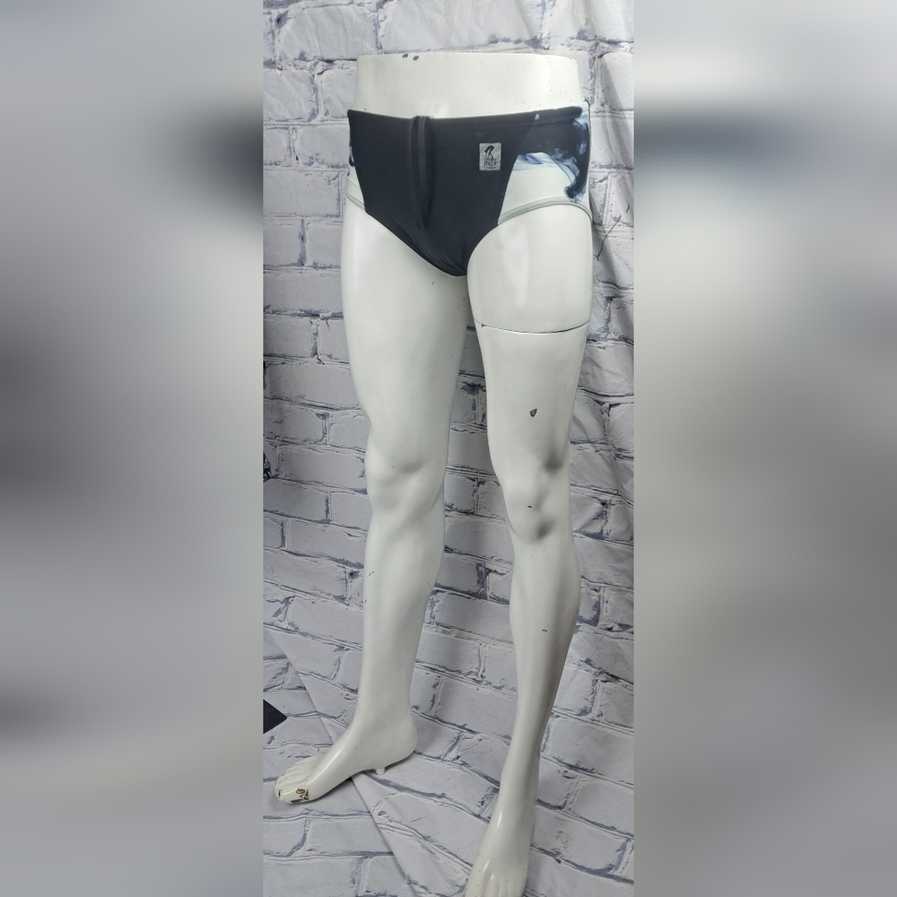 Induyco Thomas Breton Men's Vintage 70s Swimming Swim Briefs Sunga Speedo Small - Picture 3 of 11
